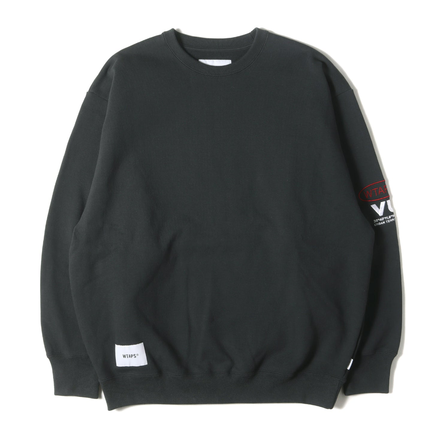 23AW 袖ロゴ クルーネック スウェット(AII 01 / SWEATER / COTTON. PROTECT)
