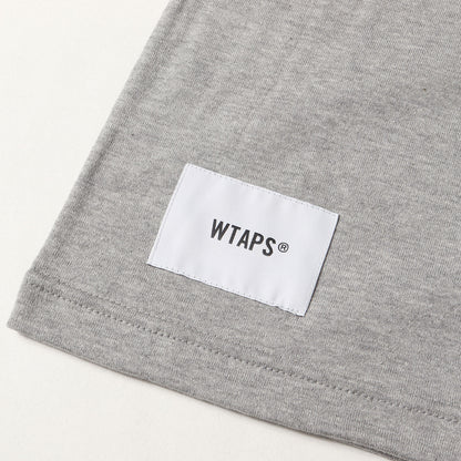 23SS wtvuaロゴ刺繍 クルーネック Tシャツ(WTVUA / SS / COTTON)