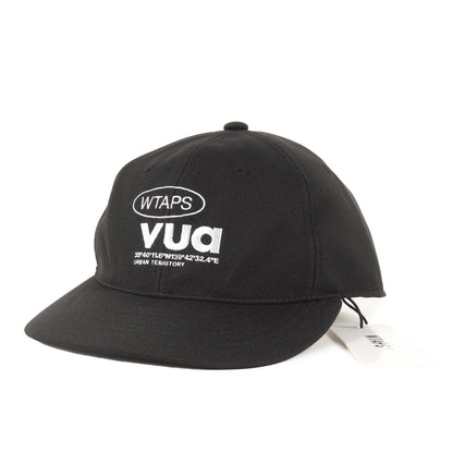 23AW ロゴ刺繍 6パネルキャップ(T-6M 01 / CAP / POLY. TWILL. PROTECT)