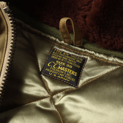 [C.C.MASTERS] 90s B-9 コットンツイル フライトジャケット