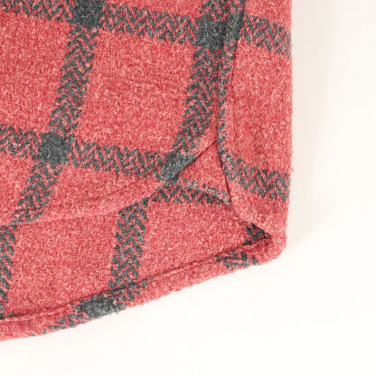 21AW ウーリーヘリンボーン チェック シャツ(WOOLY HERRINGBONE PLAID SHIRTS)
