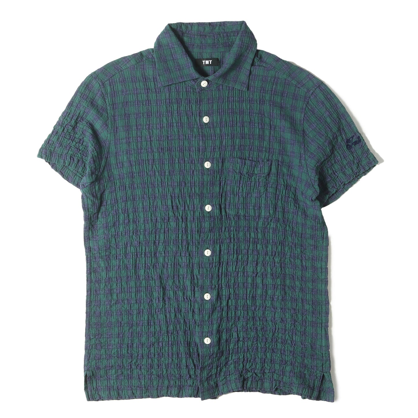 23SS シャーリング チェック 半袖シャツ(SHEARING CHECK SHORT SLEEVE SHIRTS)