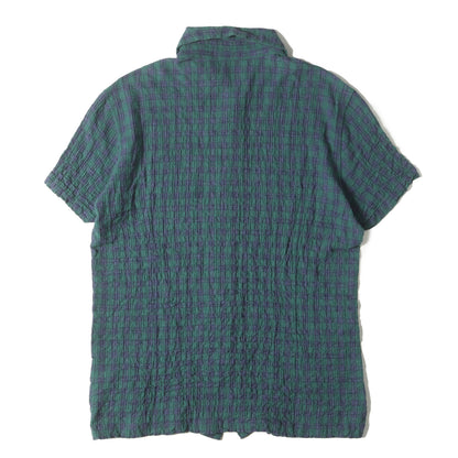 23SS シャーリング チェック 半袖シャツ(SHEARING CHECK SHORT SLEEVE SHIRTS)