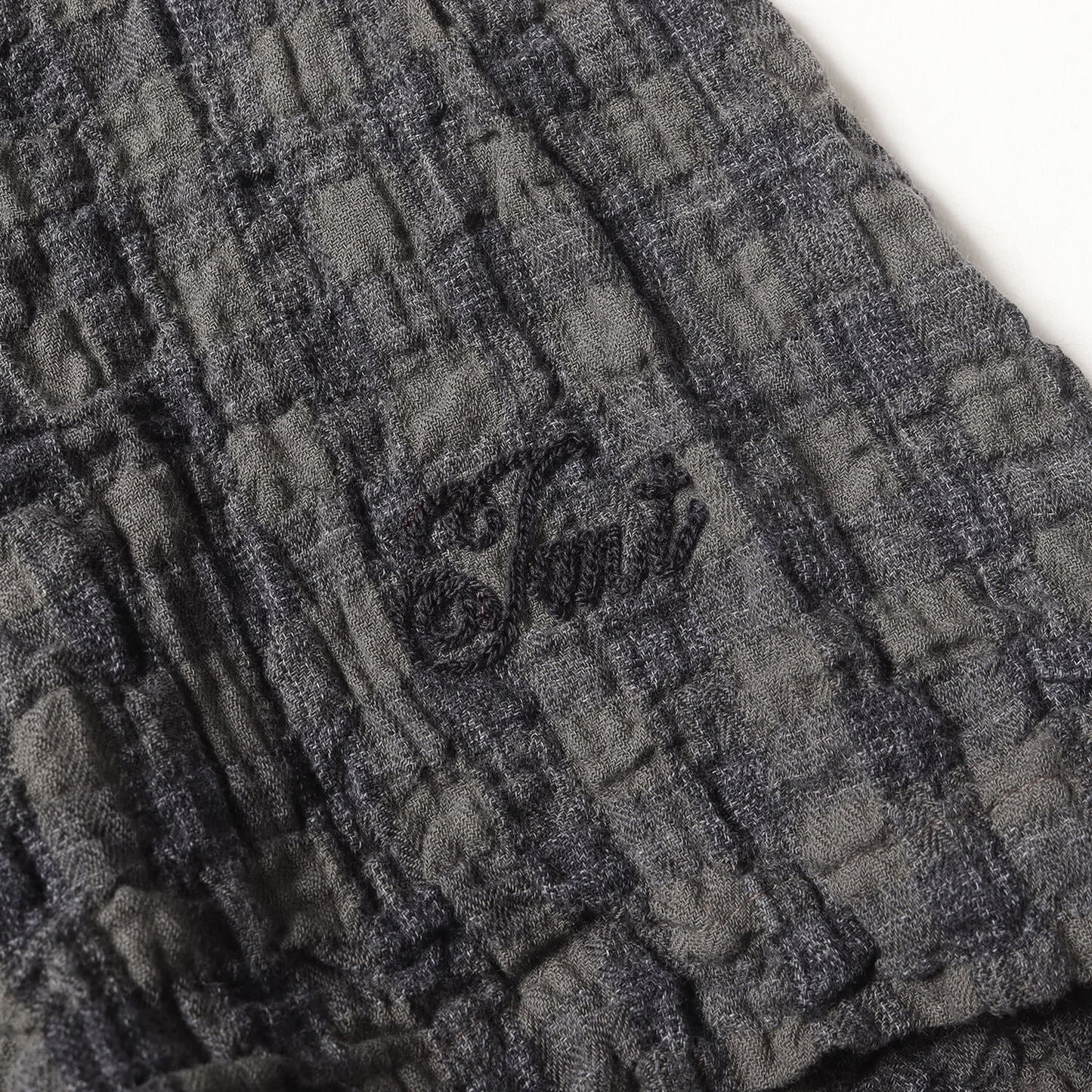 23SS シャーリング チェック 半袖シャツ(SHEARING CHECK SHORT SLEEVE SHIRTS)