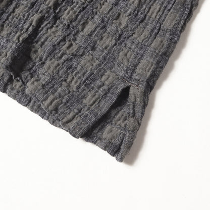 23SS シャーリング チェック 半袖シャツ(SHEARING CHECK SHORT SLEEVE SHIRTS)