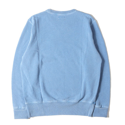 7店舗限定 ピグメントダイ加工 アップリケロゴ スウェット(VINTAGE FRENCH TERRY PULLOVER)