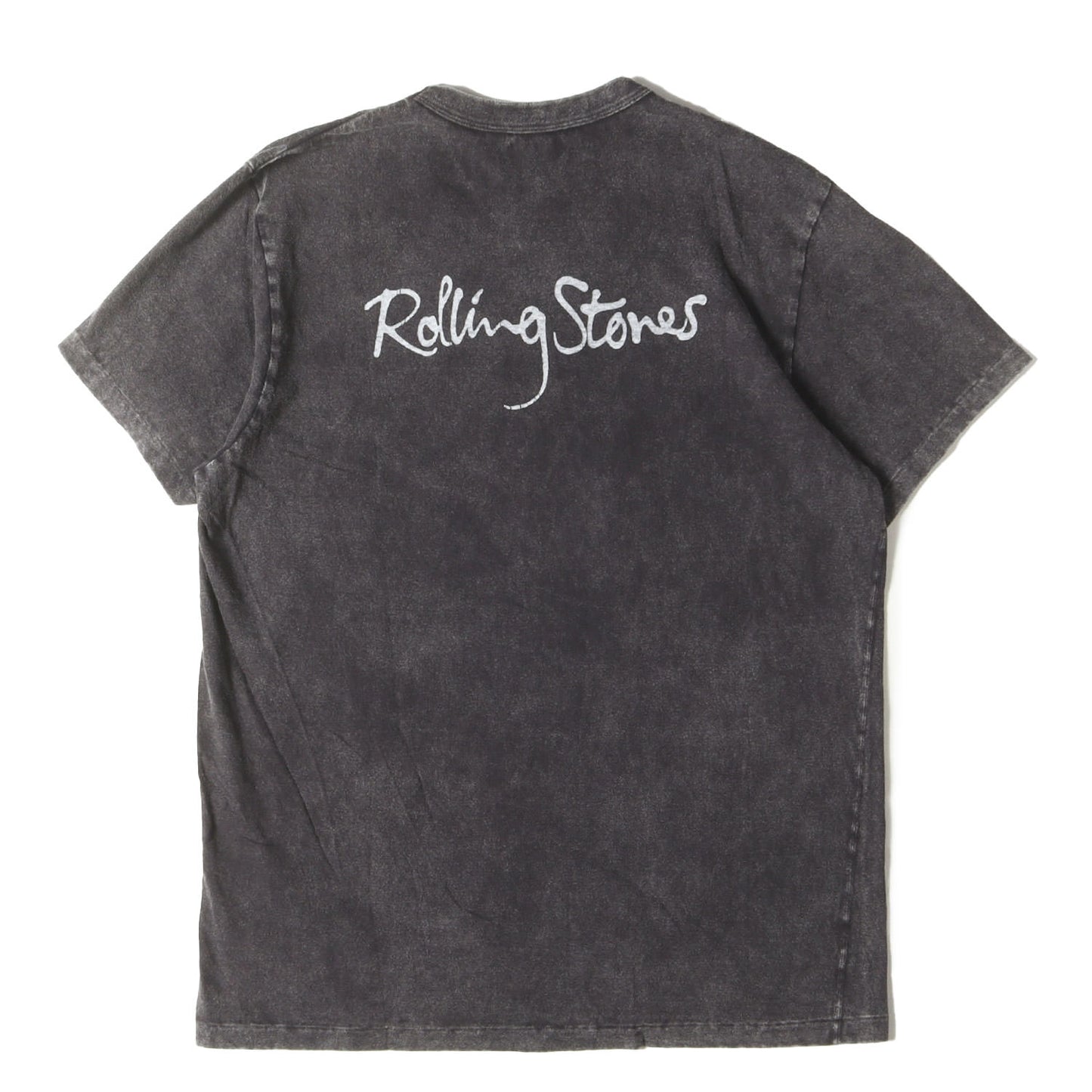 21SS ×The Rolling Stones ピグメントダイ加工 ミック・ジャガー フォト Tシャツ