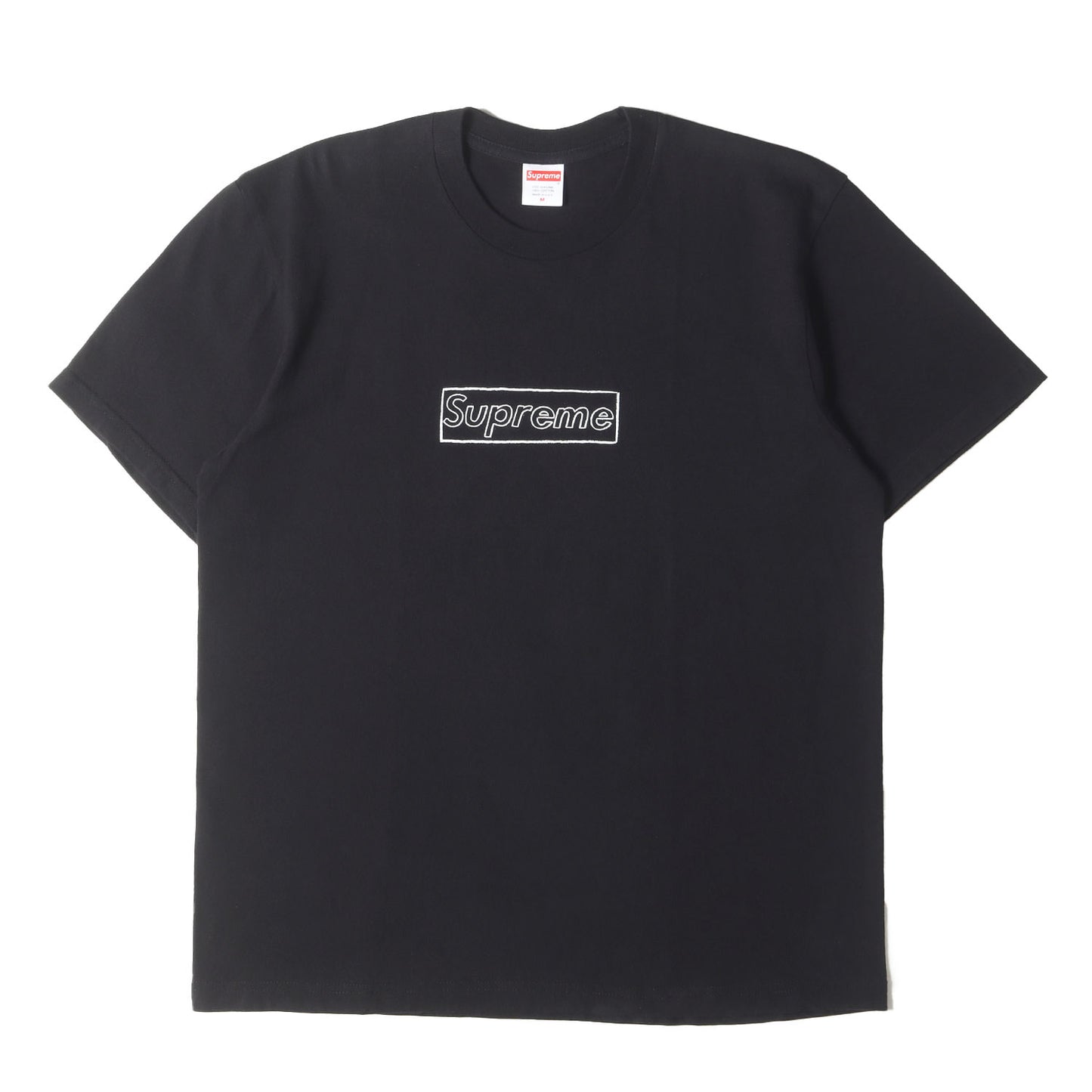 21SS ×KAWS チョークBOXロゴ Tシャツ(Chalk Box Logo Tee)