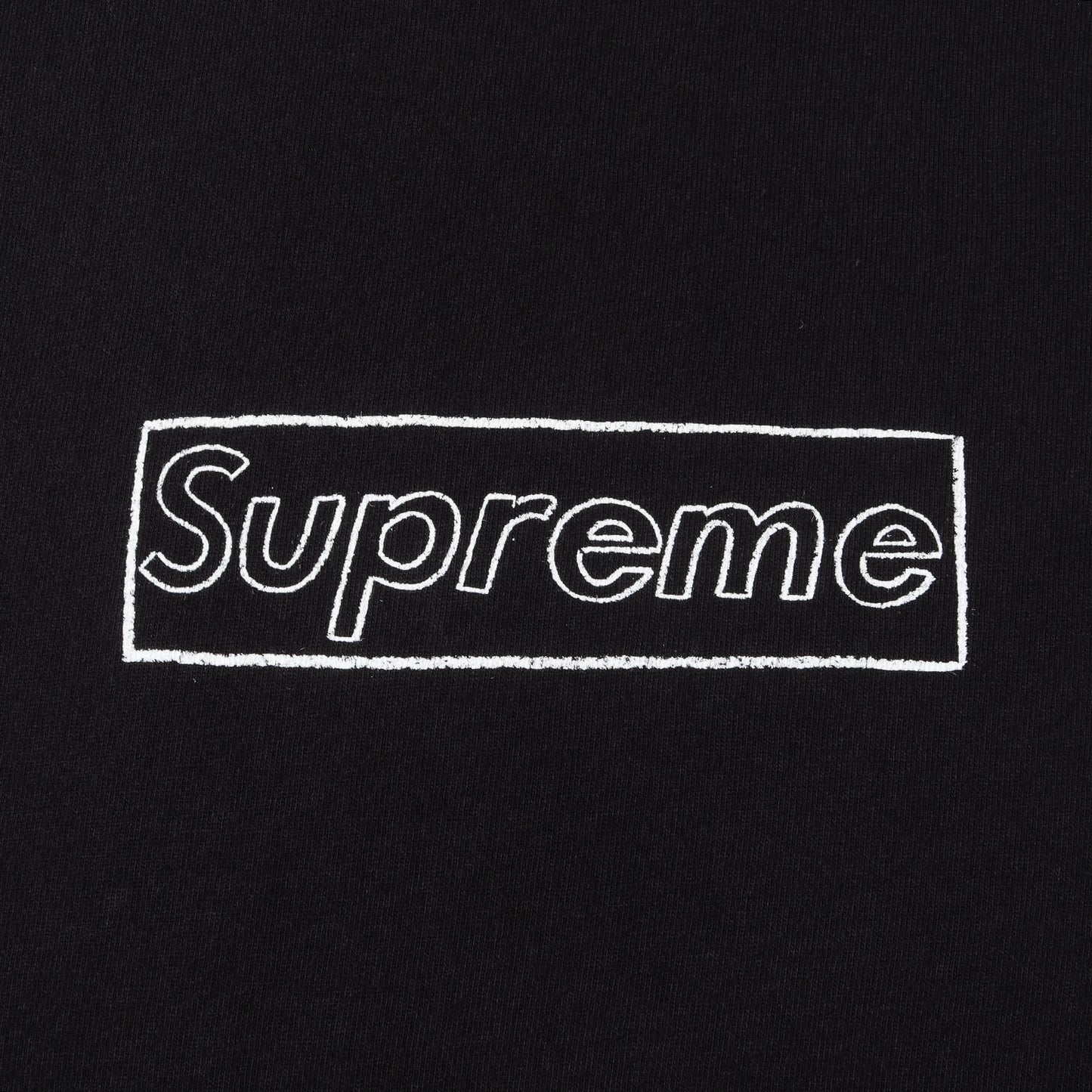21SS ×KAWS チョークBOXロゴ Tシャツ(Chalk Box Logo Tee)