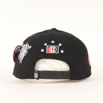 BRONX NATIVE 6周年記念 マルチロゴ ベースボールキャップ