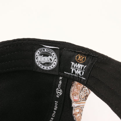 BRONX NATIVE 6周年記念 マルチロゴ ベースボールキャップ