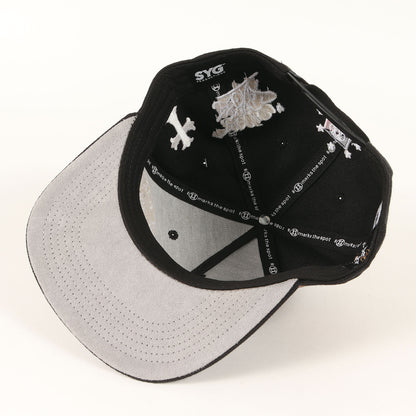 BRONX NATIVE 6周年記念 マルチロゴ ベースボールキャップ