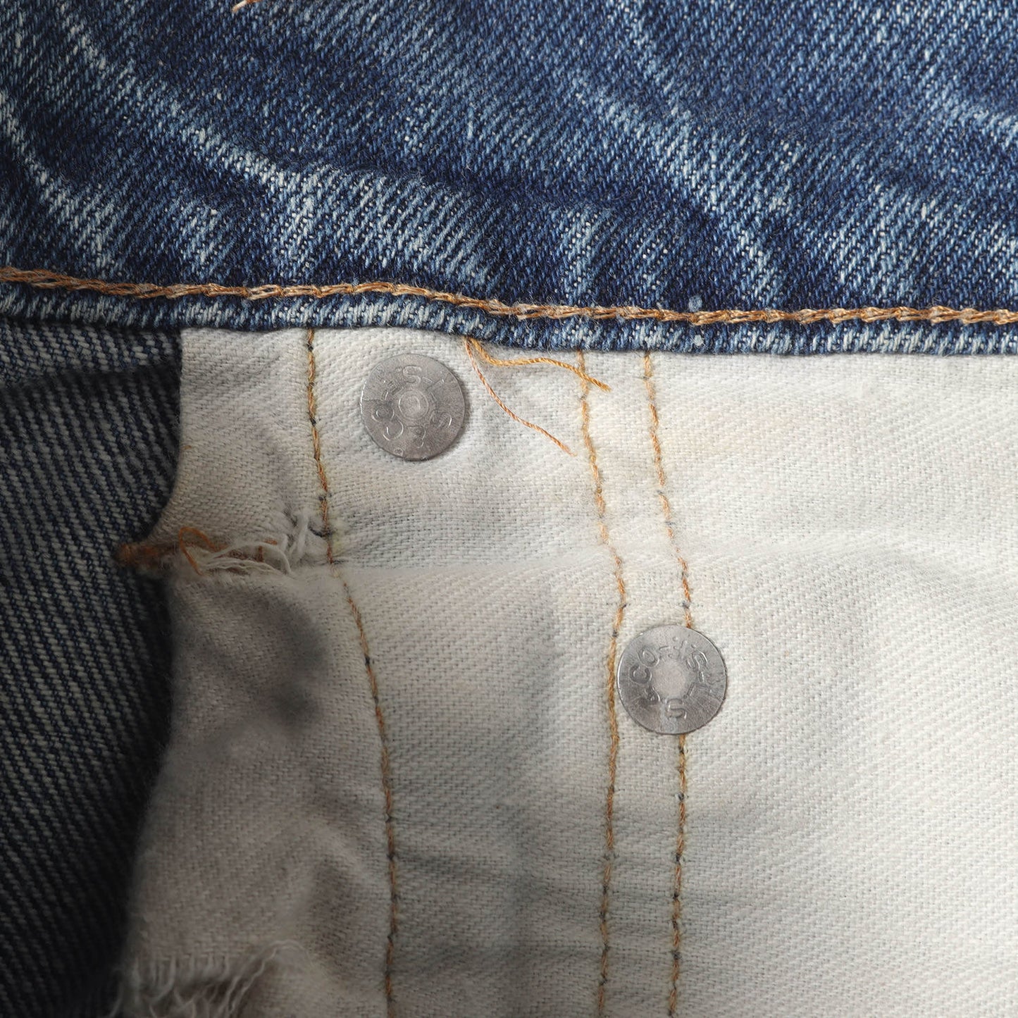 60s 505 Big E デニムパンツ / ボタン裏刻印5