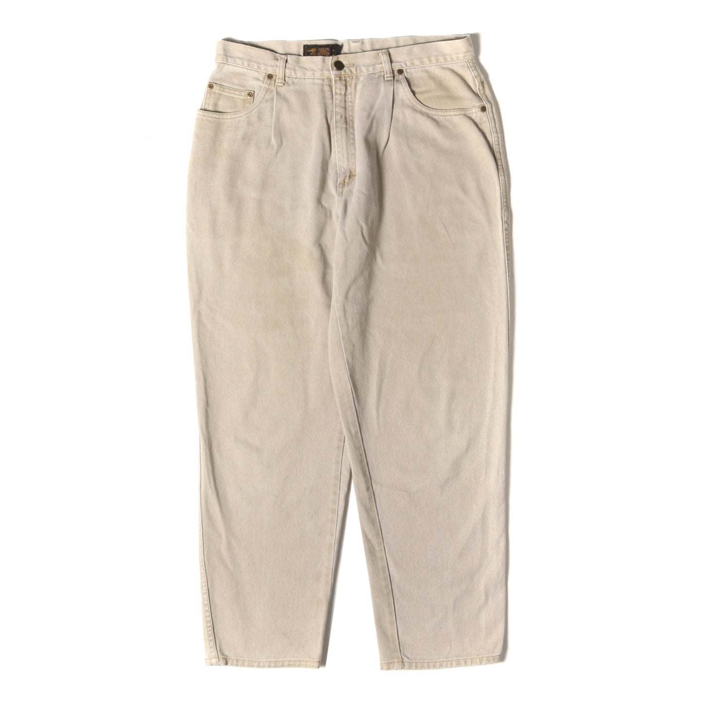 90s ワンタック 5ポケット カラー デニムパンツ