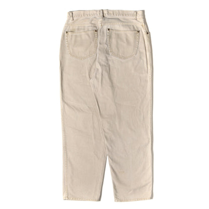 90s ワンタック 5ポケット カラー デニムパンツ