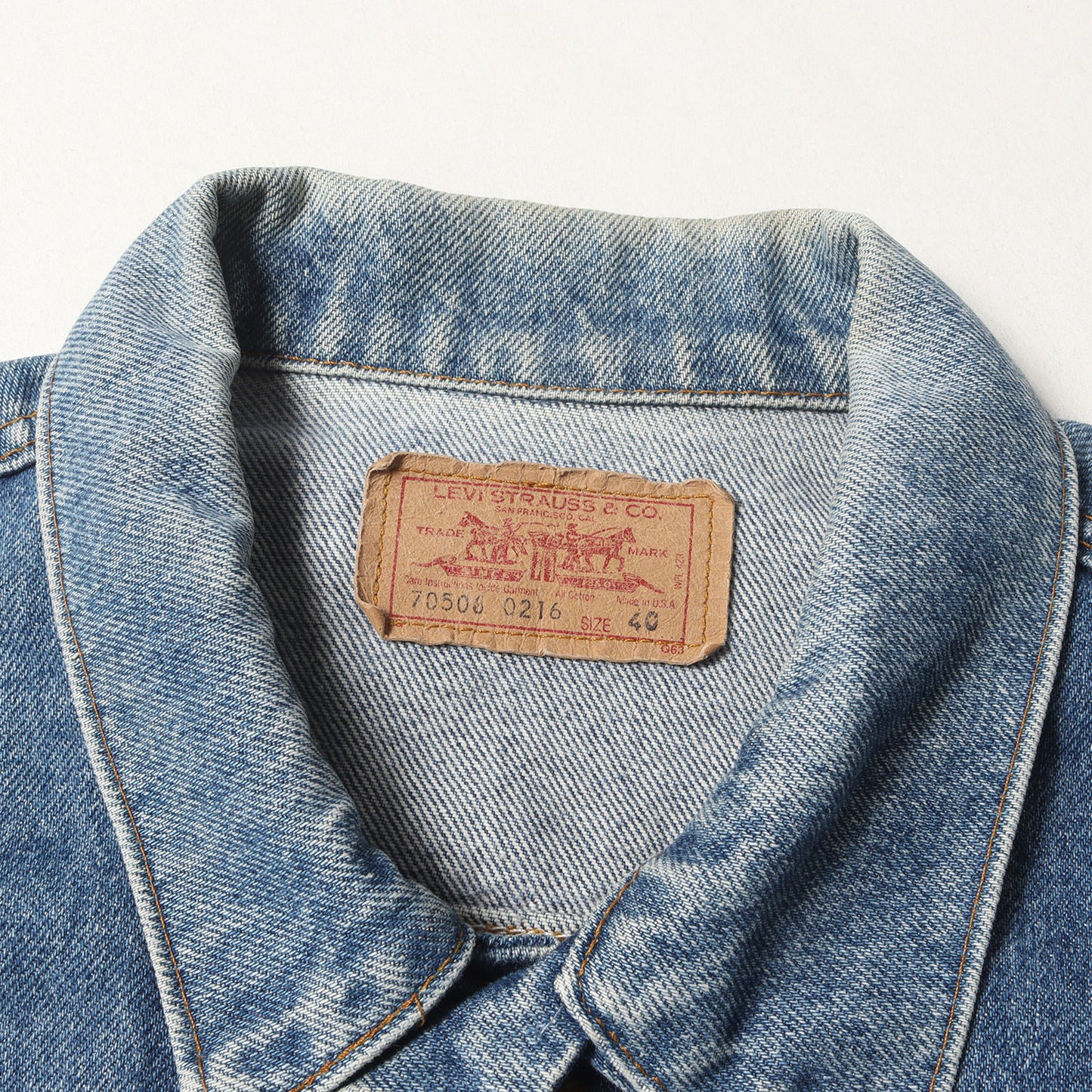 [グッドサイズ] 90s 70506-0216 4th デニムジャケット USA製