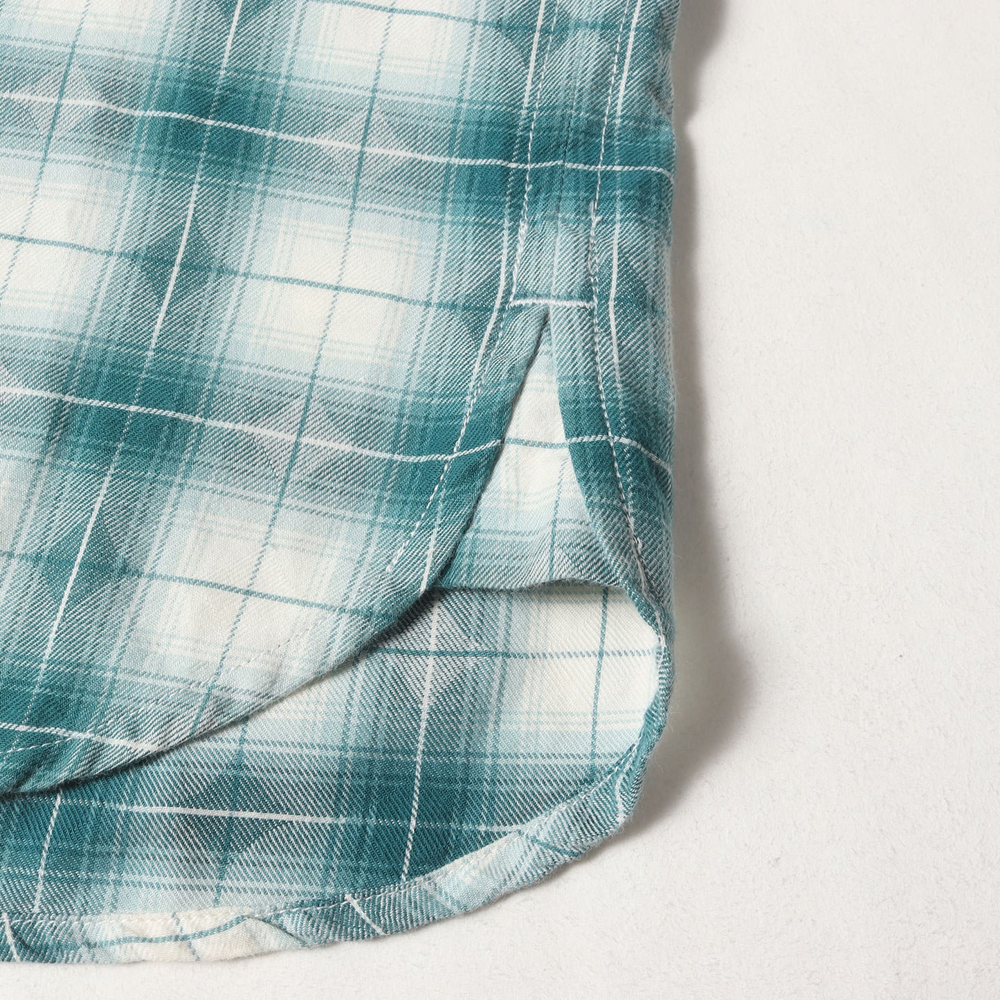 00s ダイヤチェック コットン シャツ