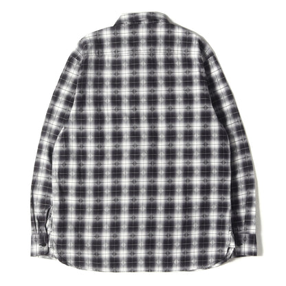 00s ダイヤチェック コットン シャツ