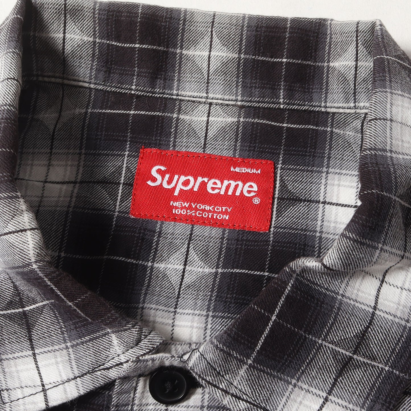 00s ダイヤチェック コットン シャツ