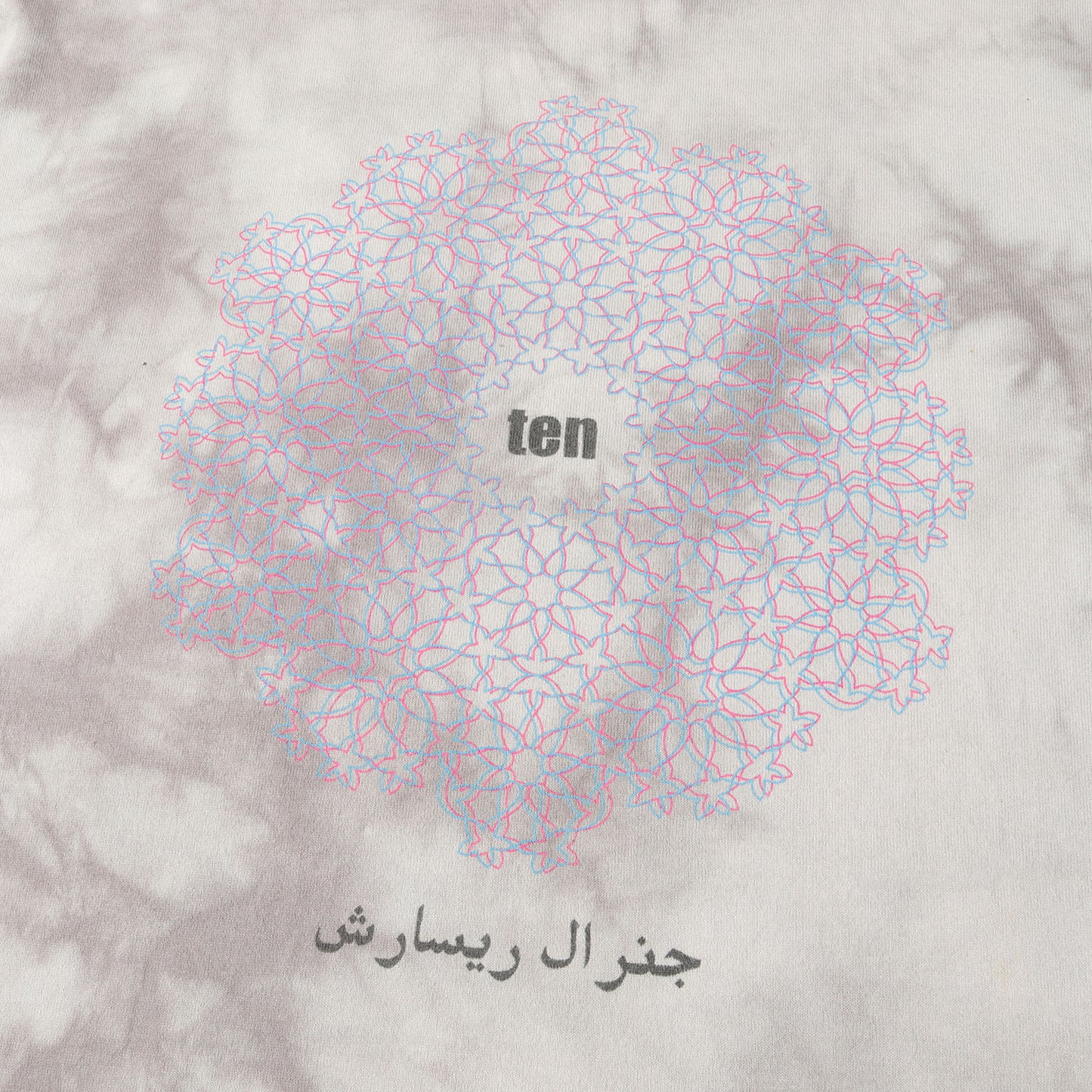 00s 10周年記念 タイダイ染め クルーネック Tシャツ