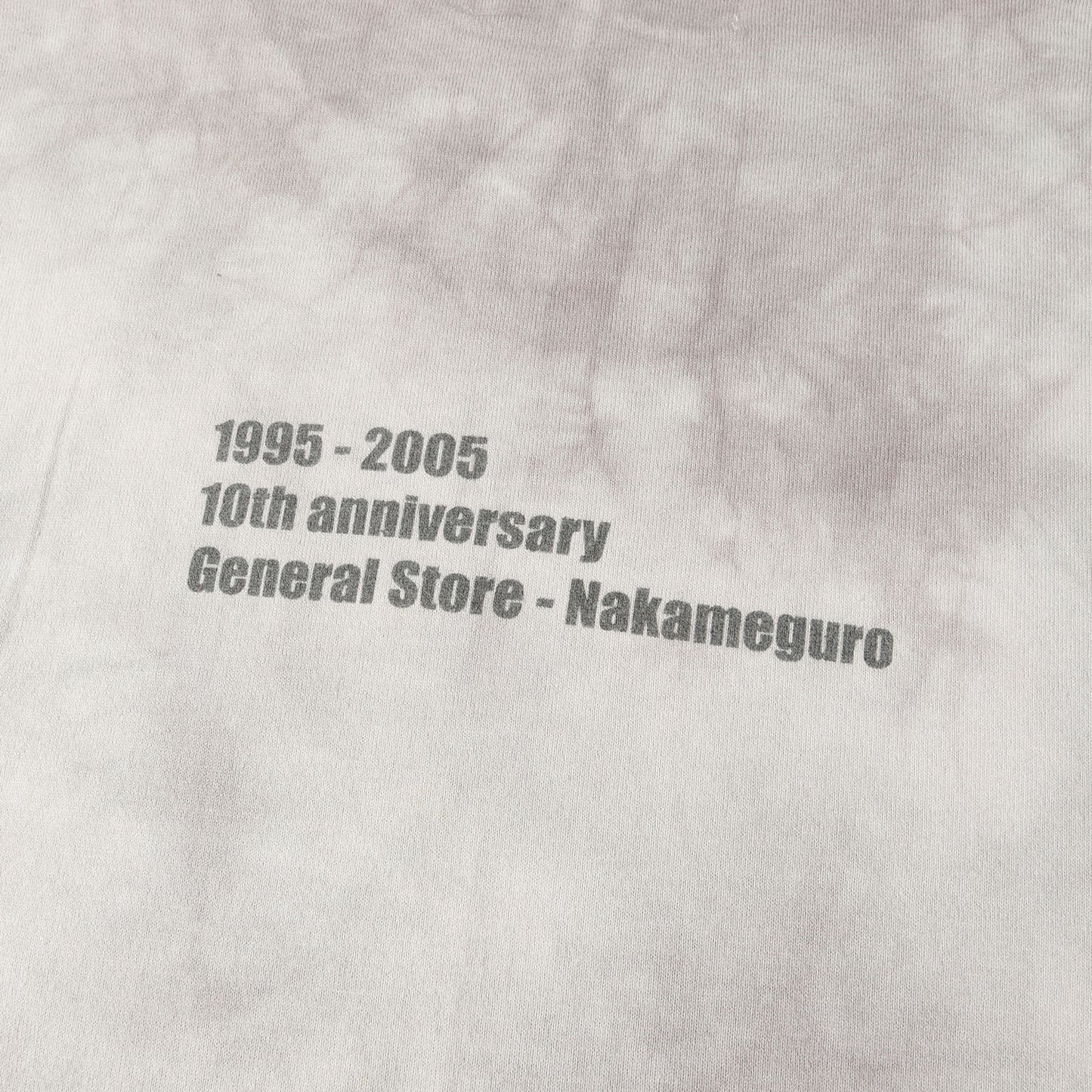 00s 10周年記念 タイダイ染め クルーネック Tシャツ