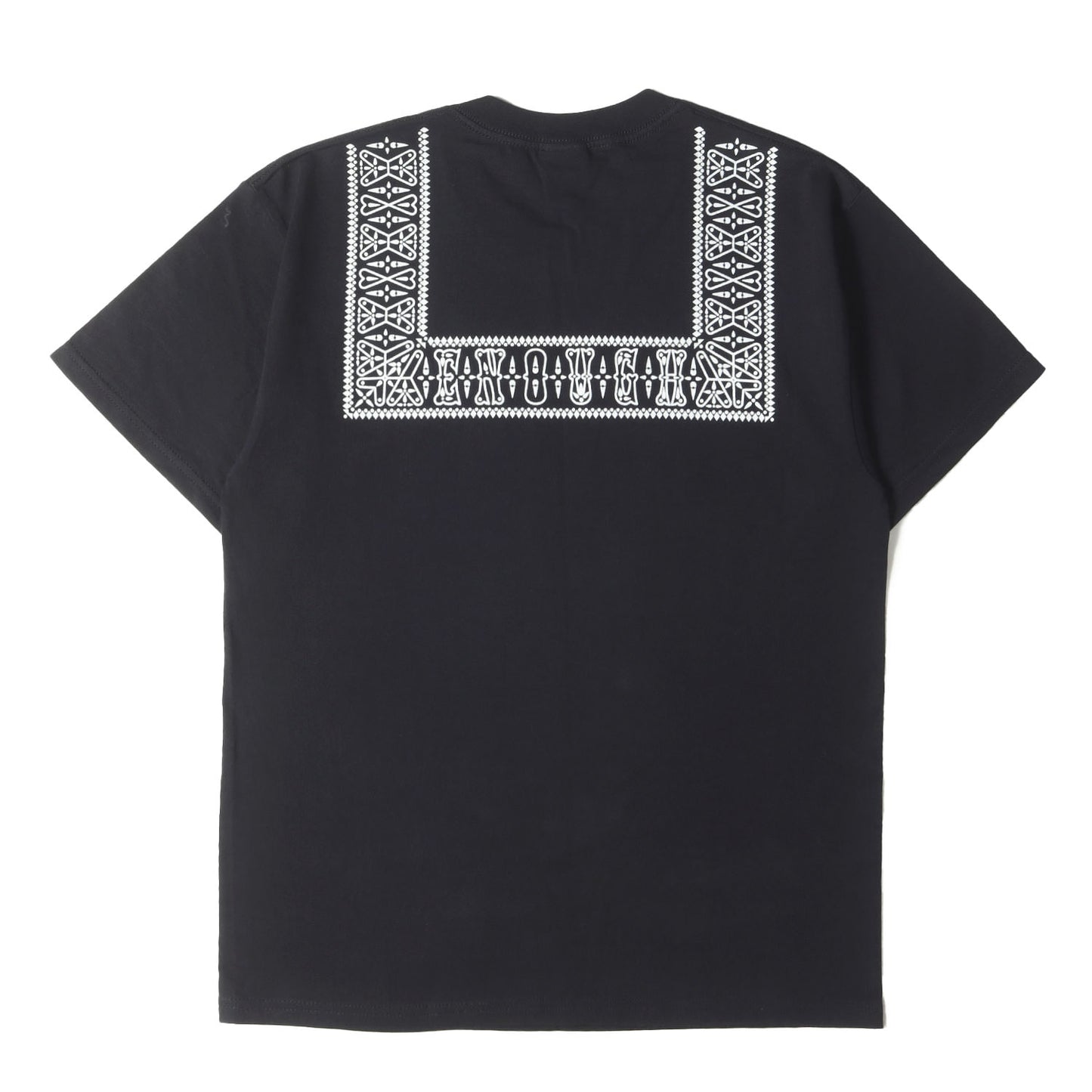 00s バンダナプリント クルーネック Tシャツ