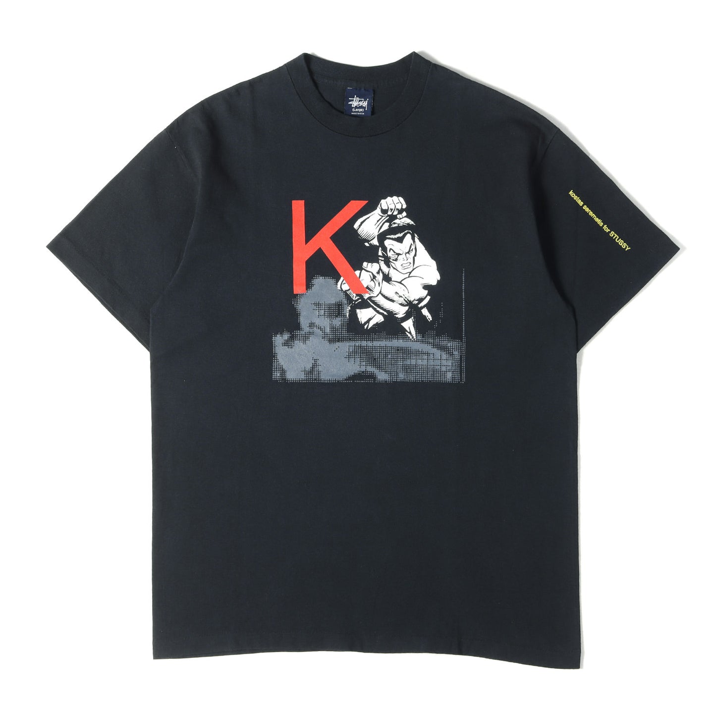 00s ×KOSTAS SEREMETIS グラフィックプリント Tシャツ(USA製)