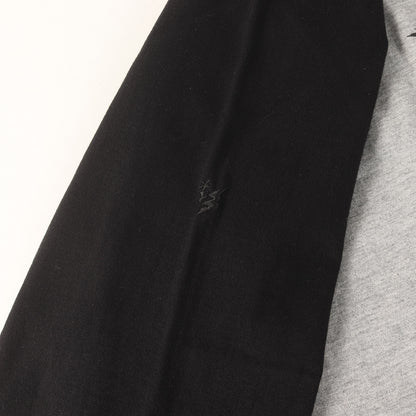 00s Wロゴ 7分袖 ラグラン Tシャツ