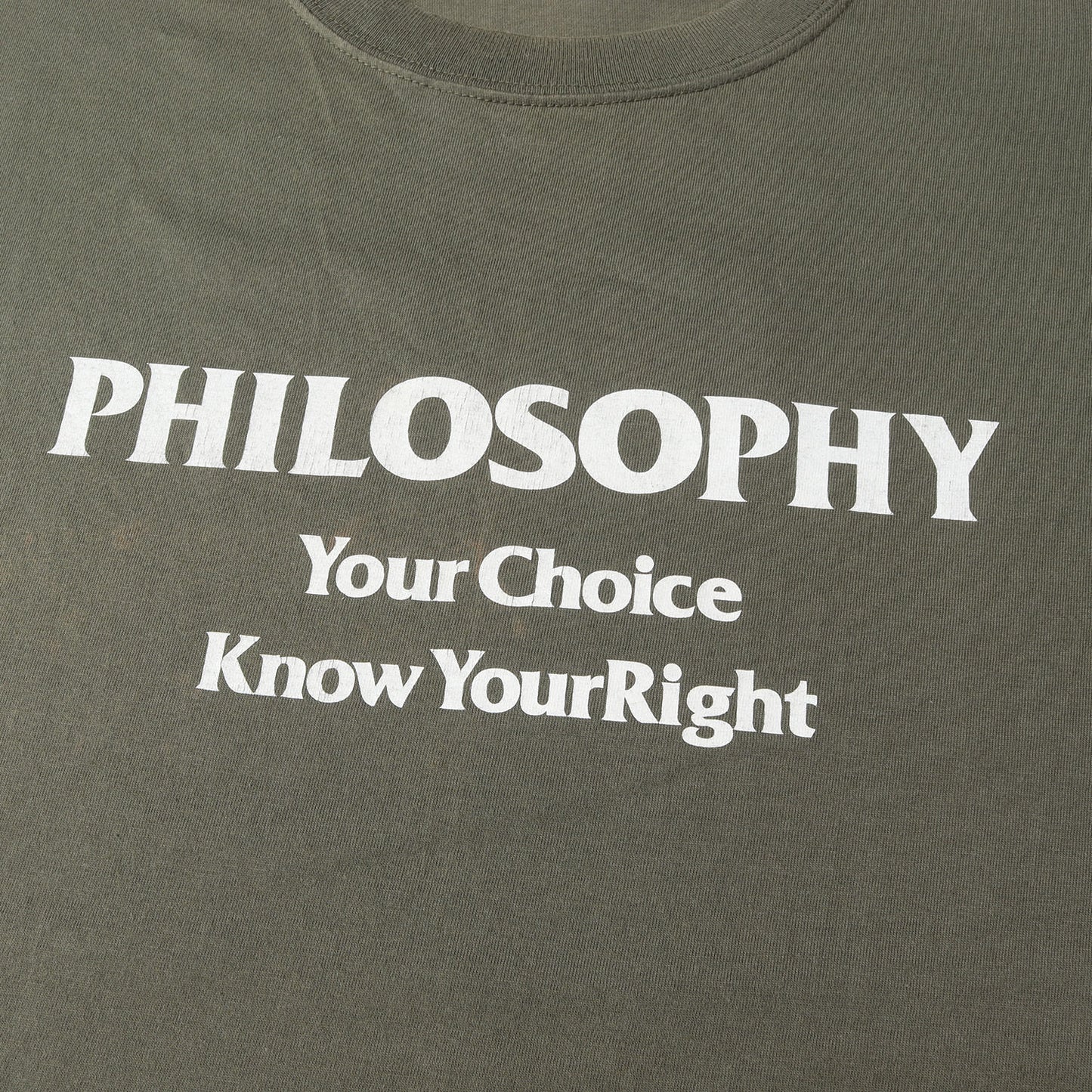 00s PHILOSOPHYロゴ Tシャツ