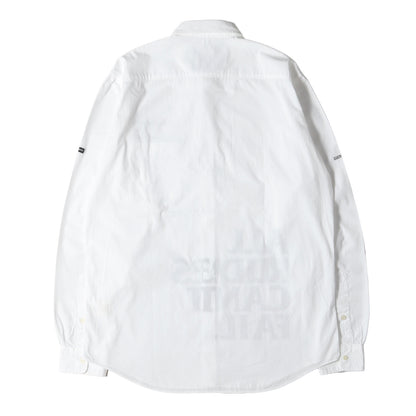 00s PHILOSOPHY ZINE コットンブロード シャツ