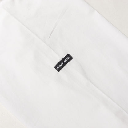 00s PHILOSOPHY ZINE コットンブロード シャツ