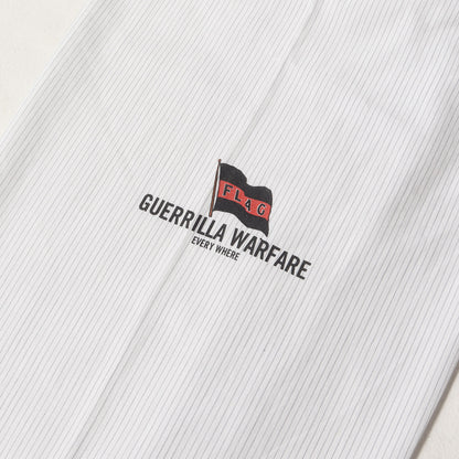 00s フォトプリント ストライプ コットンシャツ