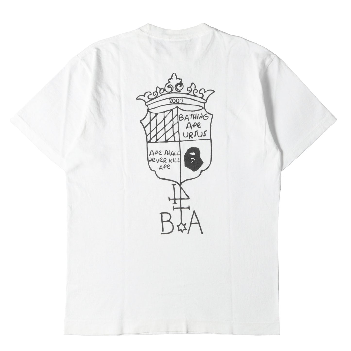 00s URSUS BAPE エンブレムロゴ Tシャツ