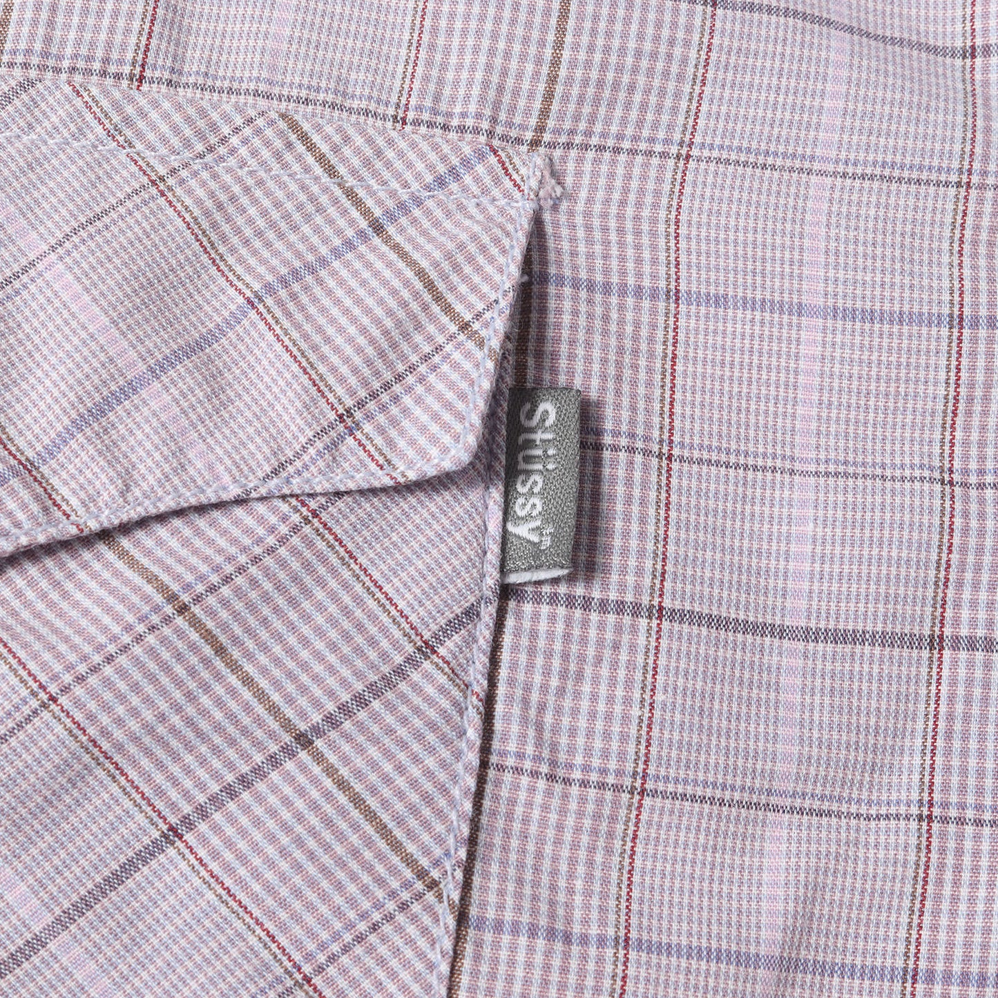 00s チェック コットン スナップボタンシャツ