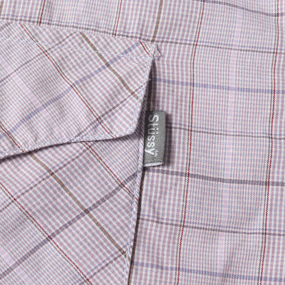 00s チェック コットン スナップボタンシャツ