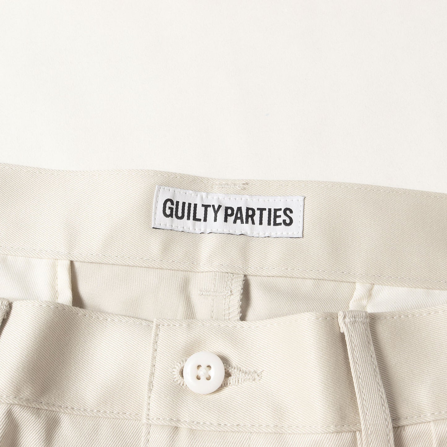 24SS 2タック チノ ショーツ(DOUBLE PLEATED CHINO SHORT TROUSERS)