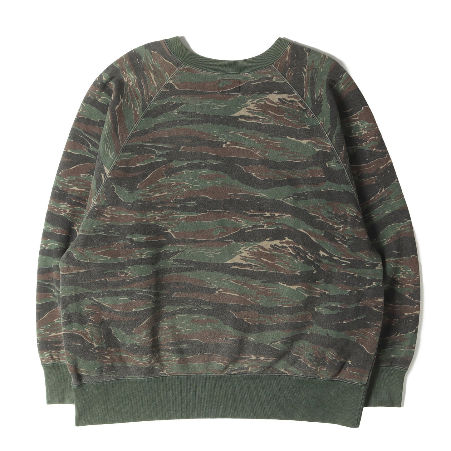 カレッジロゴ タイガーカモ スウェット(DESIGN CREW NECK 05)