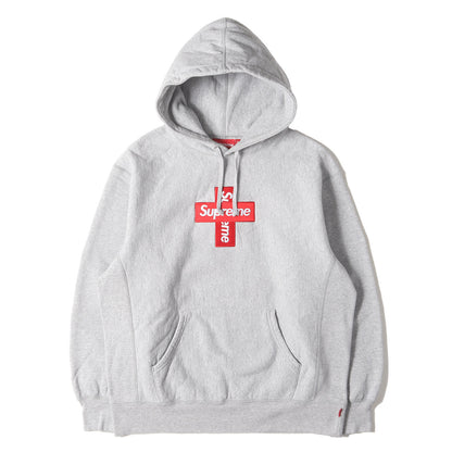 20AW クロスBOXロゴ スウェット パーカー(Cross Box Logo Hooded Sweatshirt)