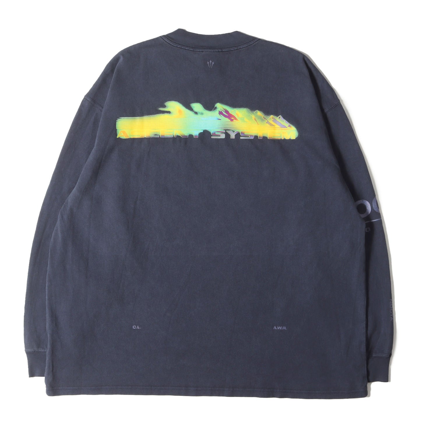 23AW ×Drake NOCTA ガーメントダイ加工 ヘビー ロングスリーブ Tシャツ(M NRG TB LS MOCK)