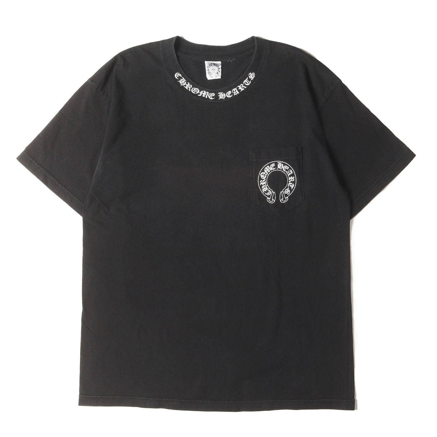 オールドモデル ホースシュー ビッグフローラルクロス ポケット Tシャツ