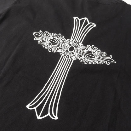 オールドモデル ホースシュー ビッグフローラルクロス ポケット Tシャツ