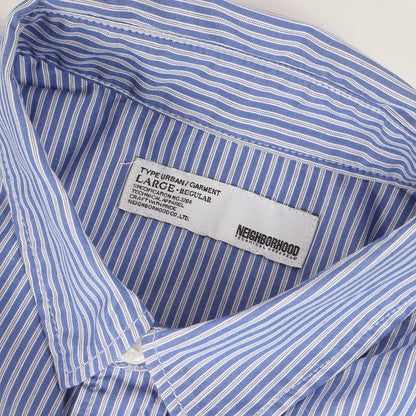 フェイクサスペンダー ストライプ コットン シャツ(SUS / C-SHIRT. LS)