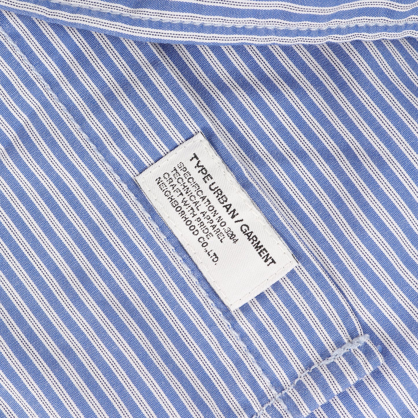 フェイクサスペンダー ストライプ コットン シャツ(SUS / C-SHIRT. LS)