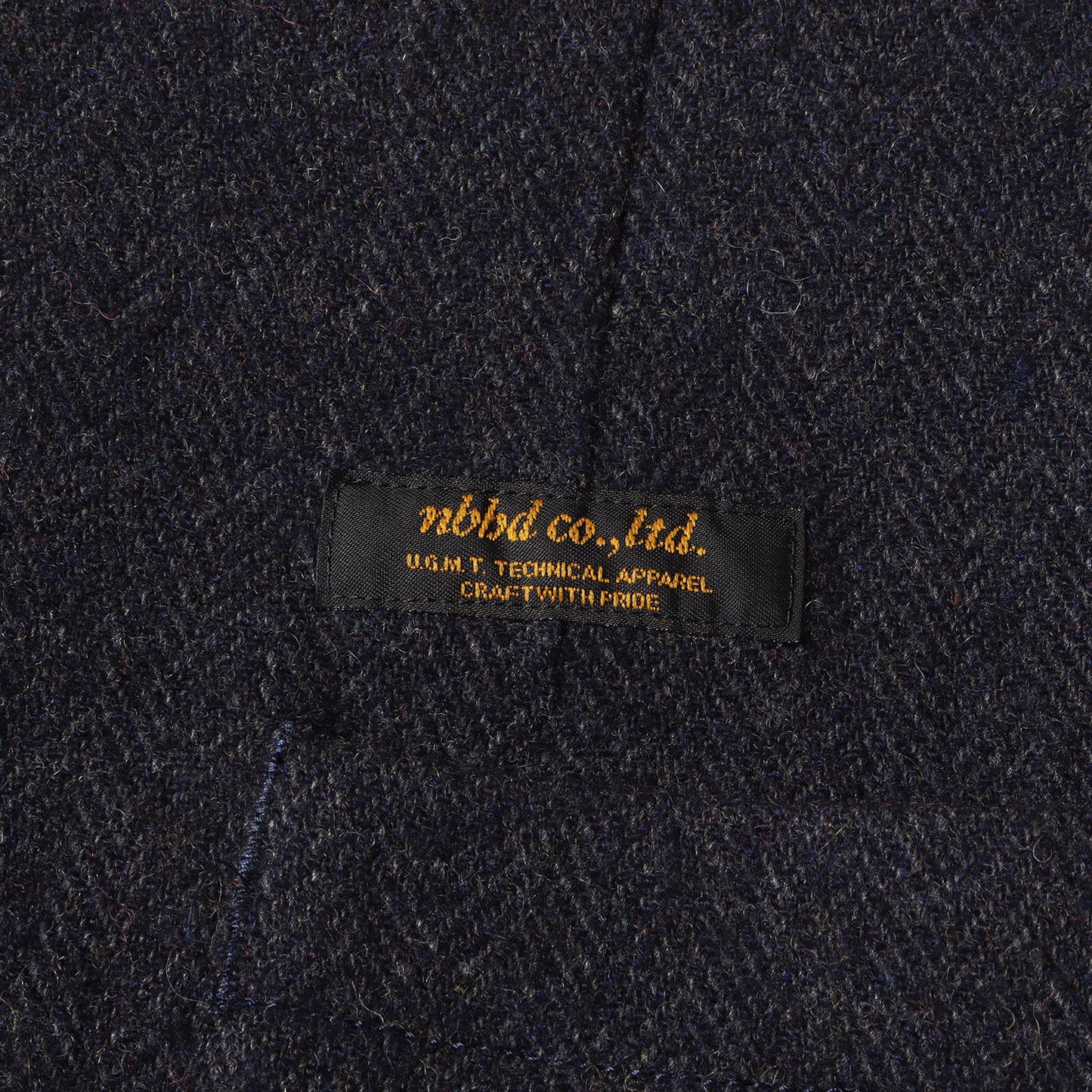 襟スウェード ツイード テーラードジャケット(TWEED / W-JKT)