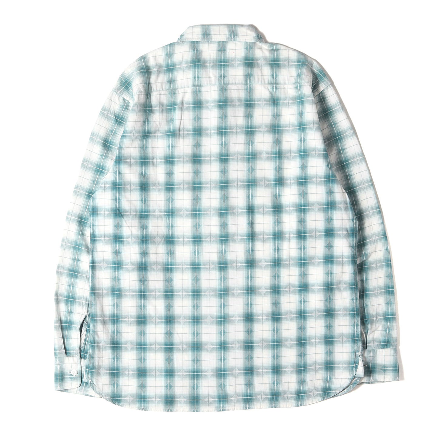 00s ダイヤチェック コットン シャツ