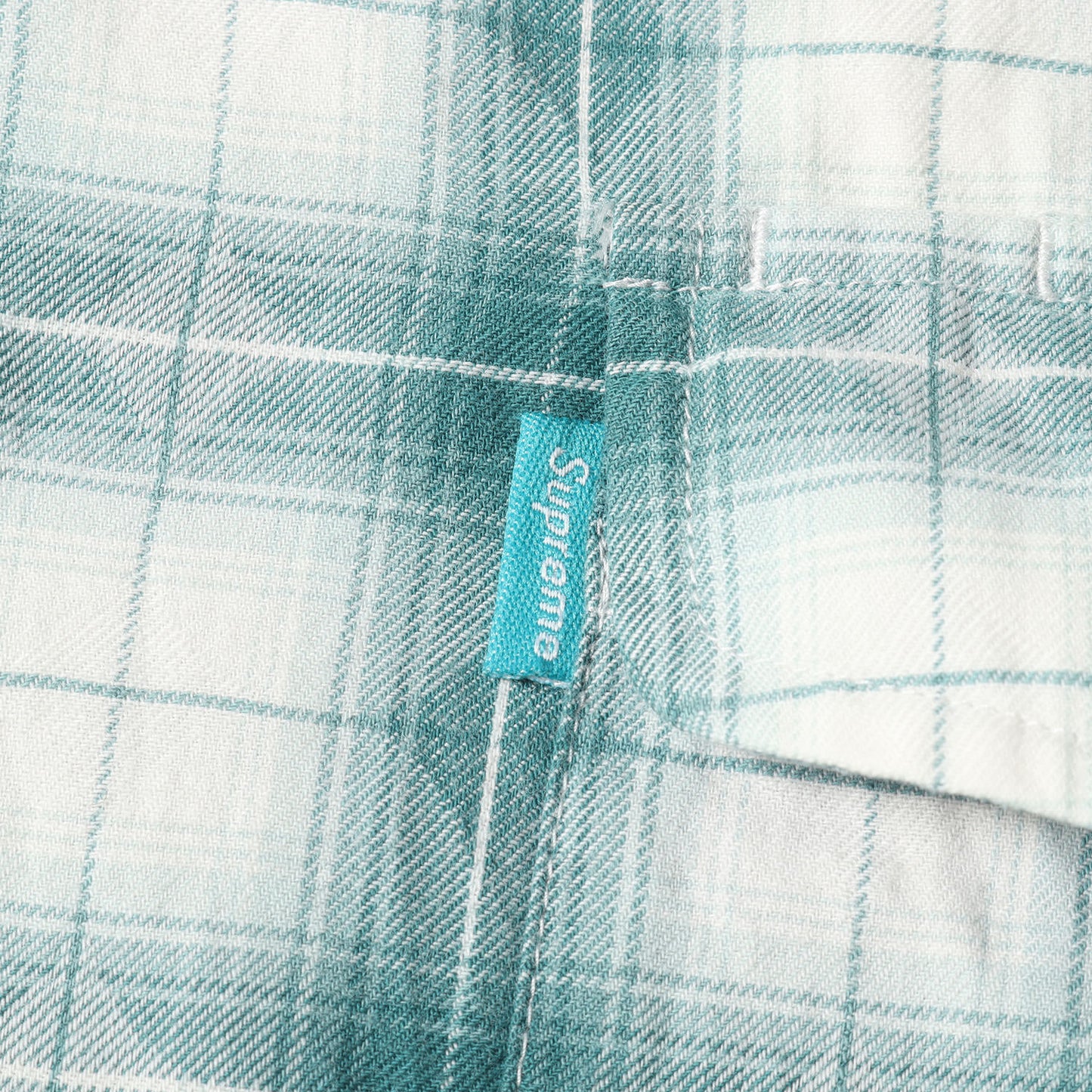 00s ダイヤチェック コットン シャツ