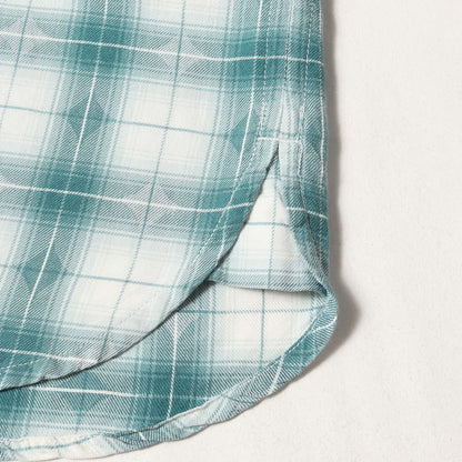 00s ダイヤチェック コットン シャツ