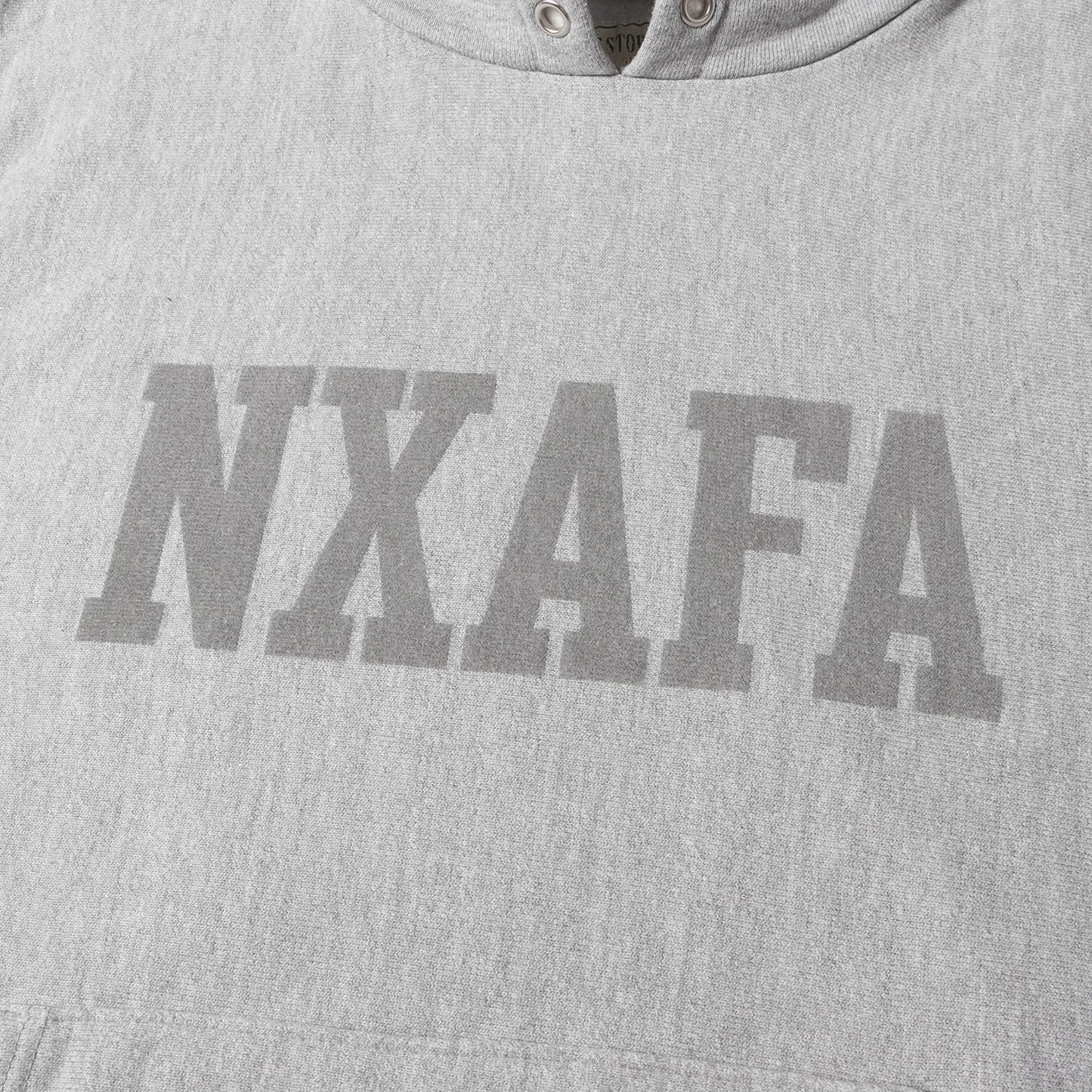 NXAFAロゴ リバースウィーブ スウェットパーカー