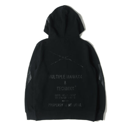 グラフィックプリント スウェットパーカー