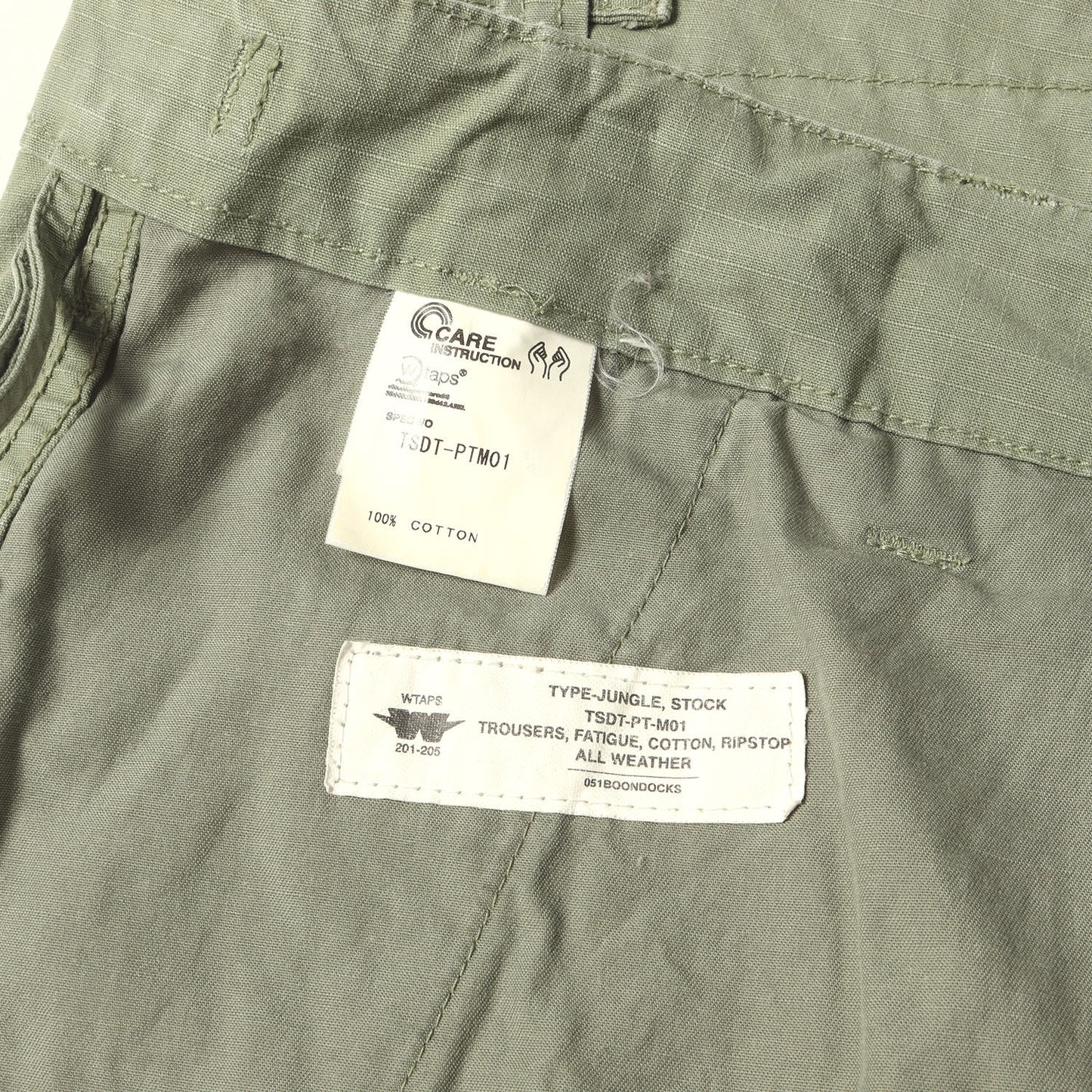 00s リップストップ ジャングル カーゴパンツ(JUNGLE STOCK TROUSERS)